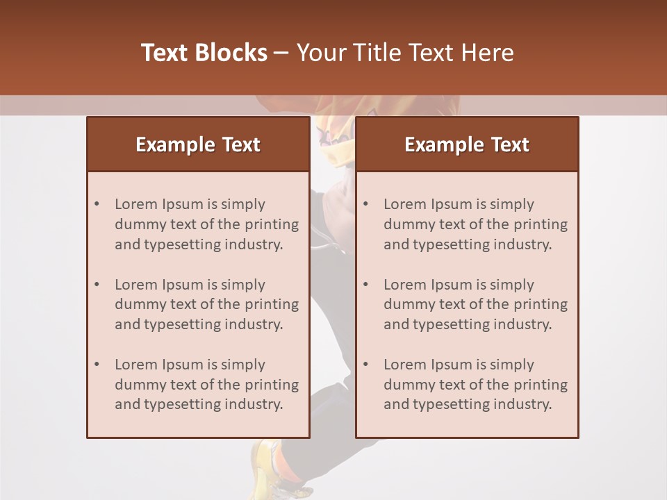 Acrobat Color Funky PowerPoint Template