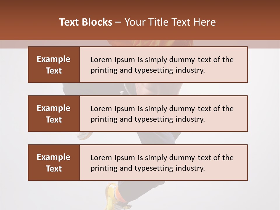 Acrobat Color Funky PowerPoint Template