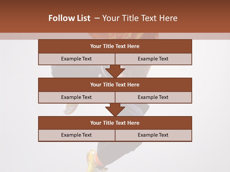 Acrobat Color Funky PowerPoint Template