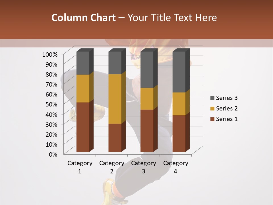 Acrobat Color Funky PowerPoint Template