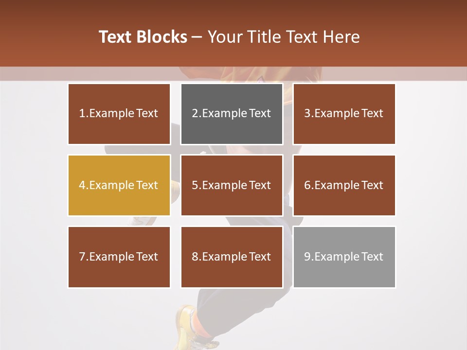 Acrobat Color Funky PowerPoint Template