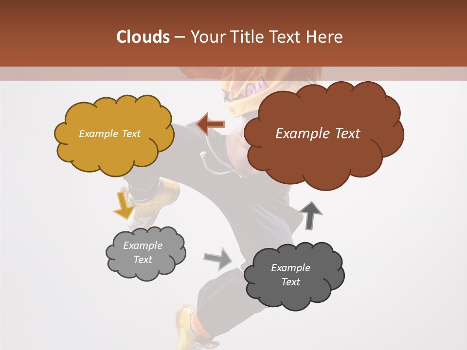 Acrobat Color Funky PowerPoint Template