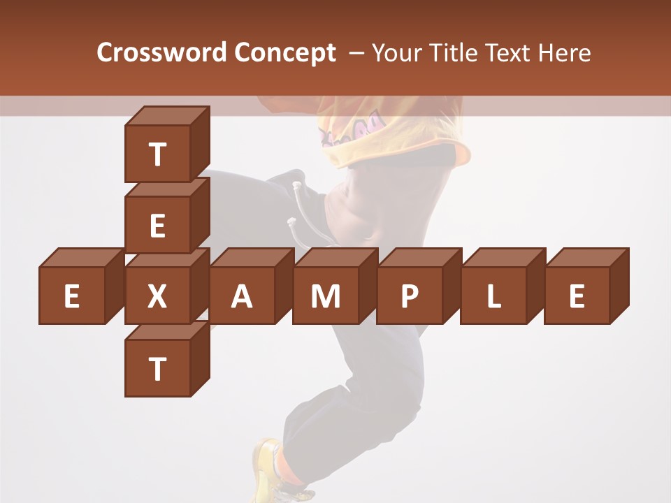 Acrobat Color Funky PowerPoint Template