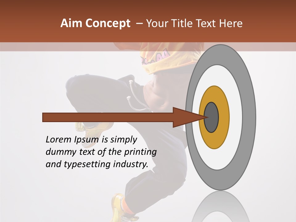 Acrobat Color Funky PowerPoint Template