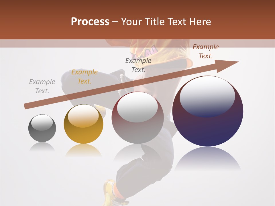 Acrobat Color Funky PowerPoint Template