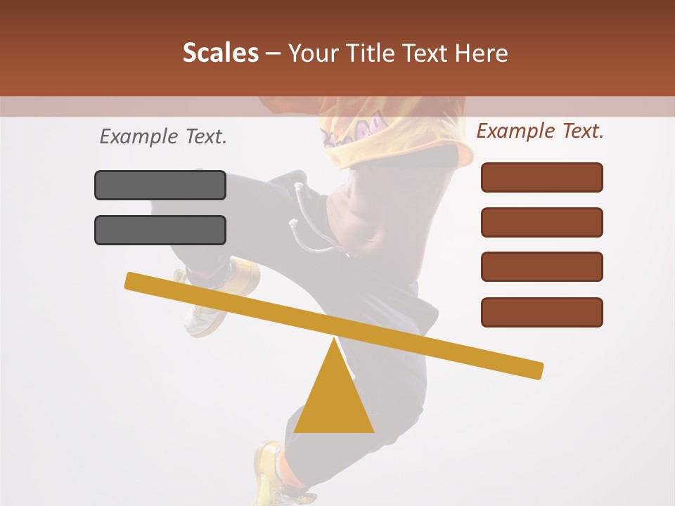 Acrobat Color Funky PowerPoint Template