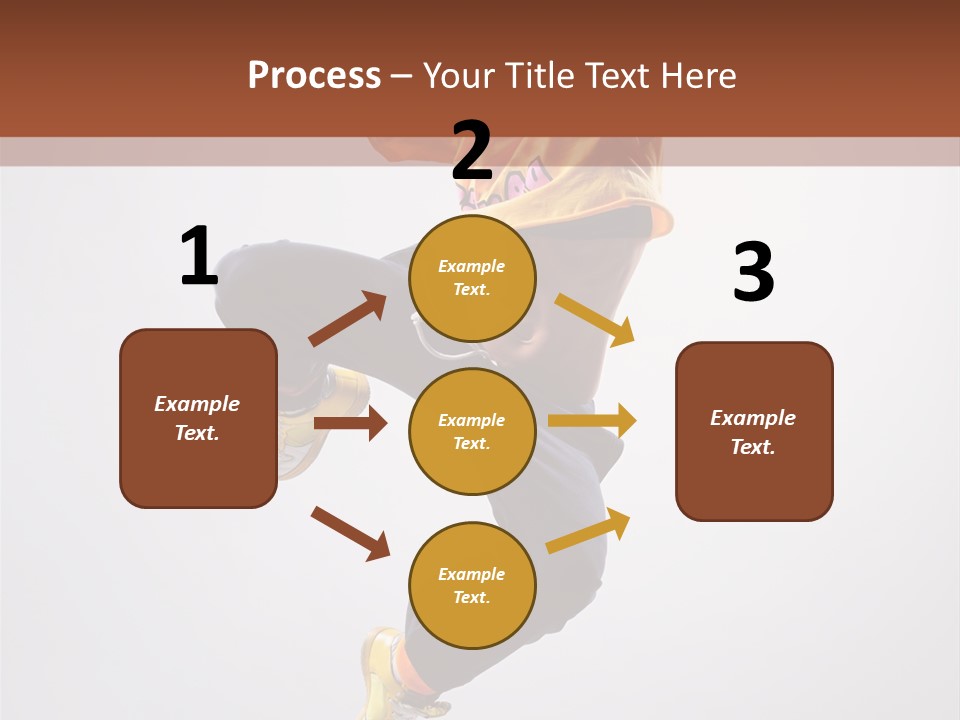 Acrobat Color Funky PowerPoint Template