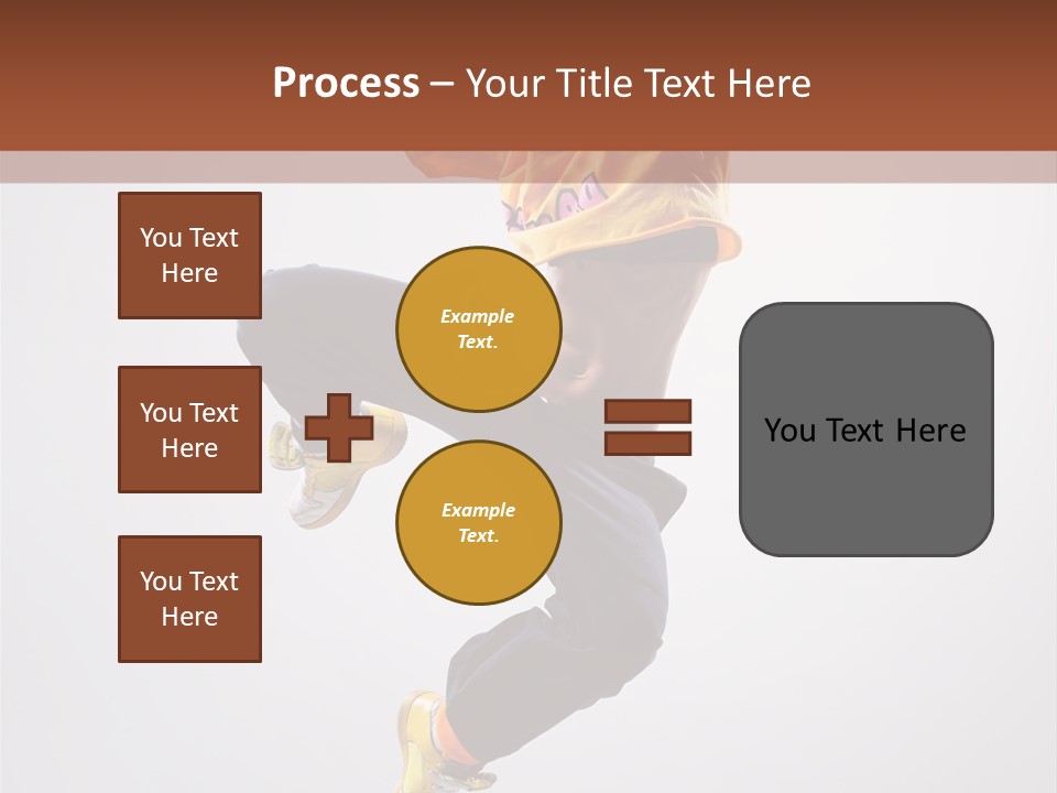 Acrobat Color Funky PowerPoint Template