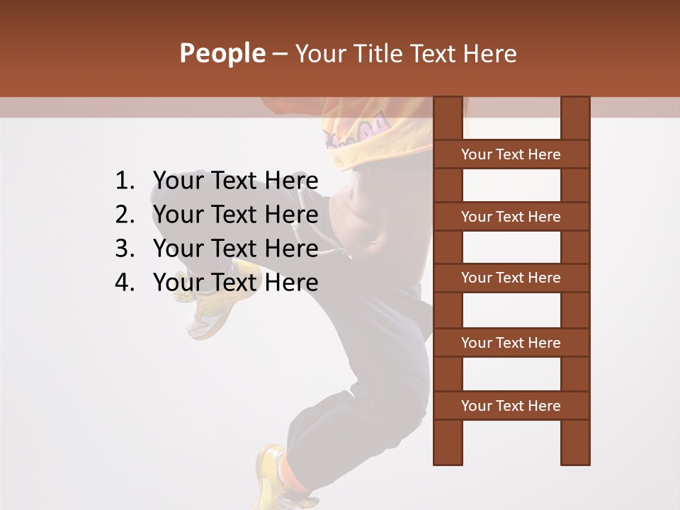 Acrobat Color Funky PowerPoint Template