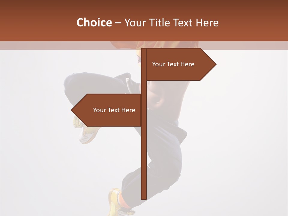 Acrobat Color Funky PowerPoint Template