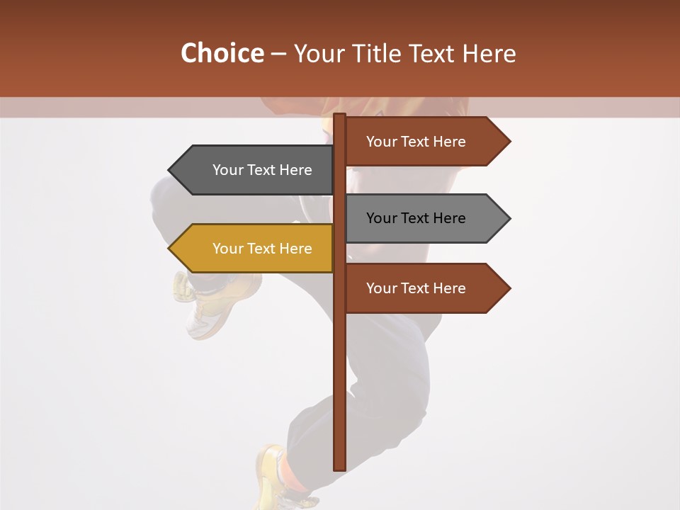 Acrobat Color Funky PowerPoint Template