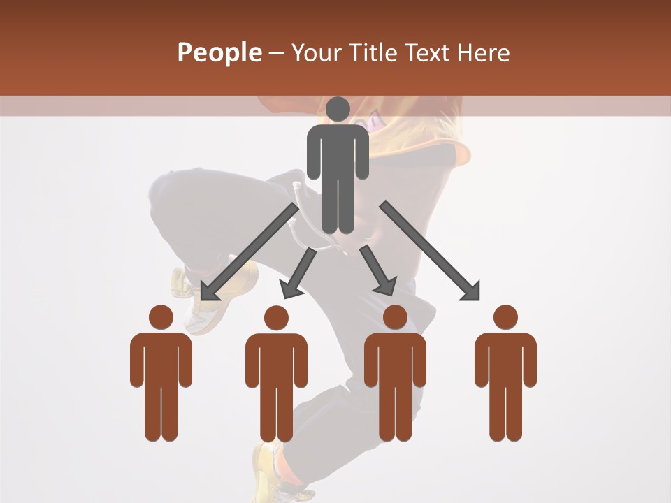 Acrobat Color Funky PowerPoint Template