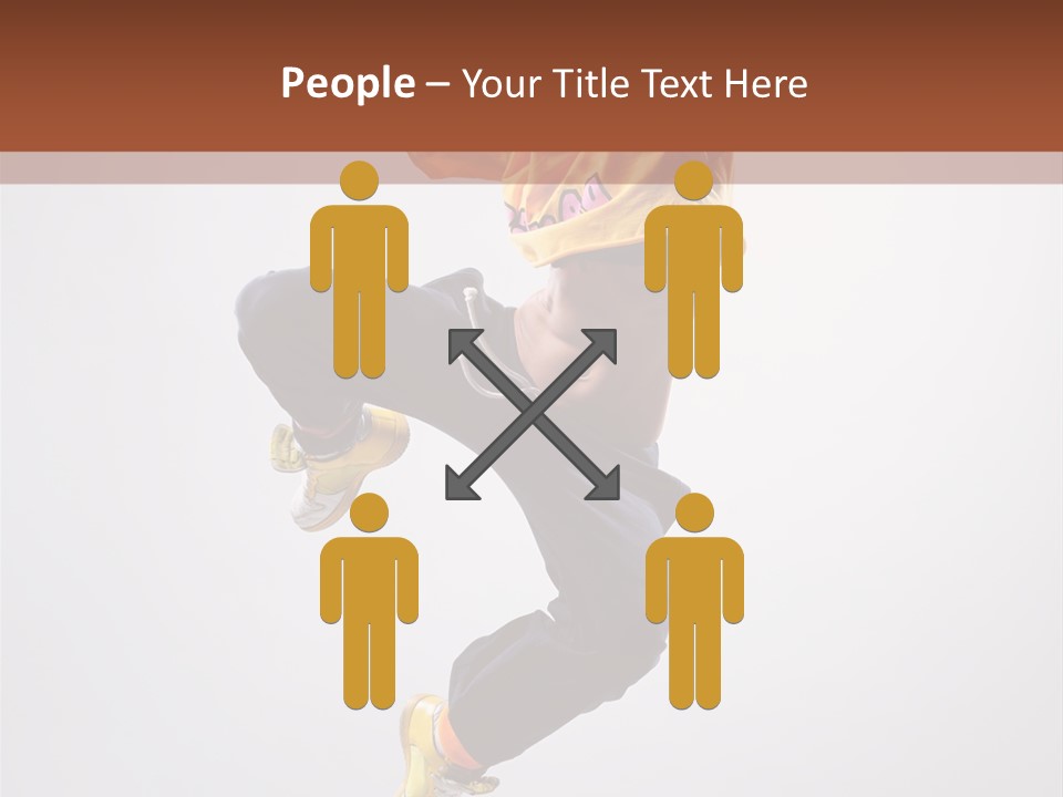 Acrobat Color Funky PowerPoint Template