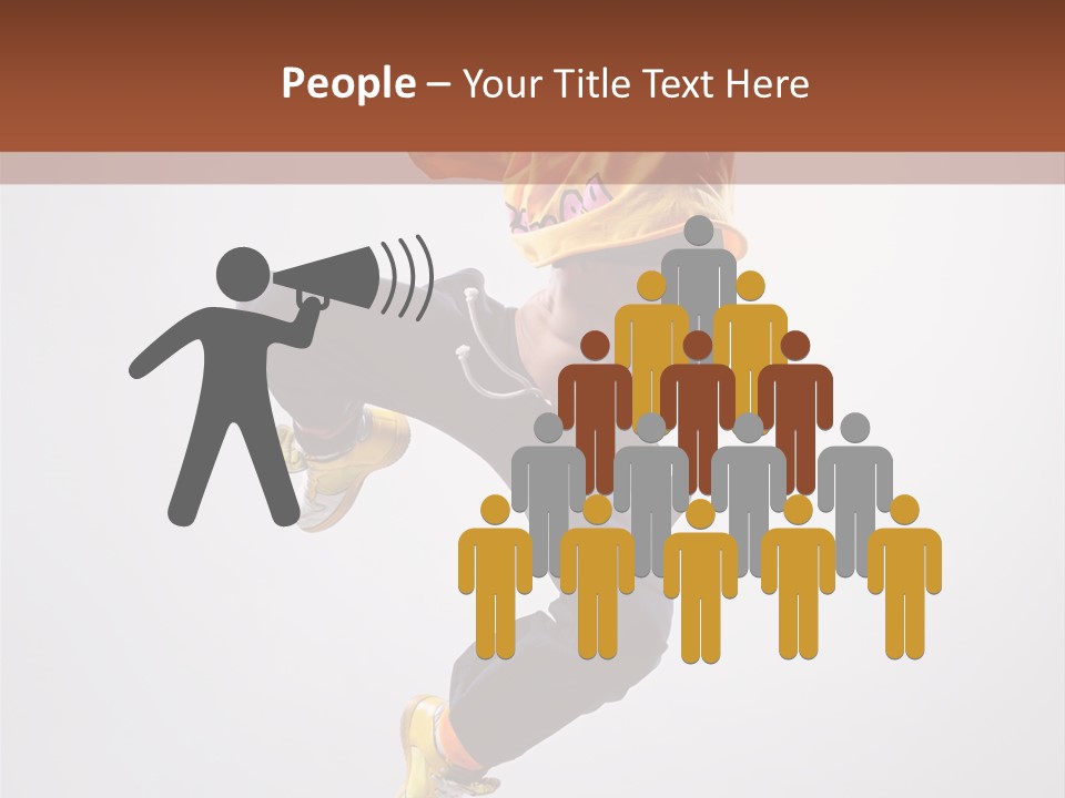 Acrobat Color Funky PowerPoint Template