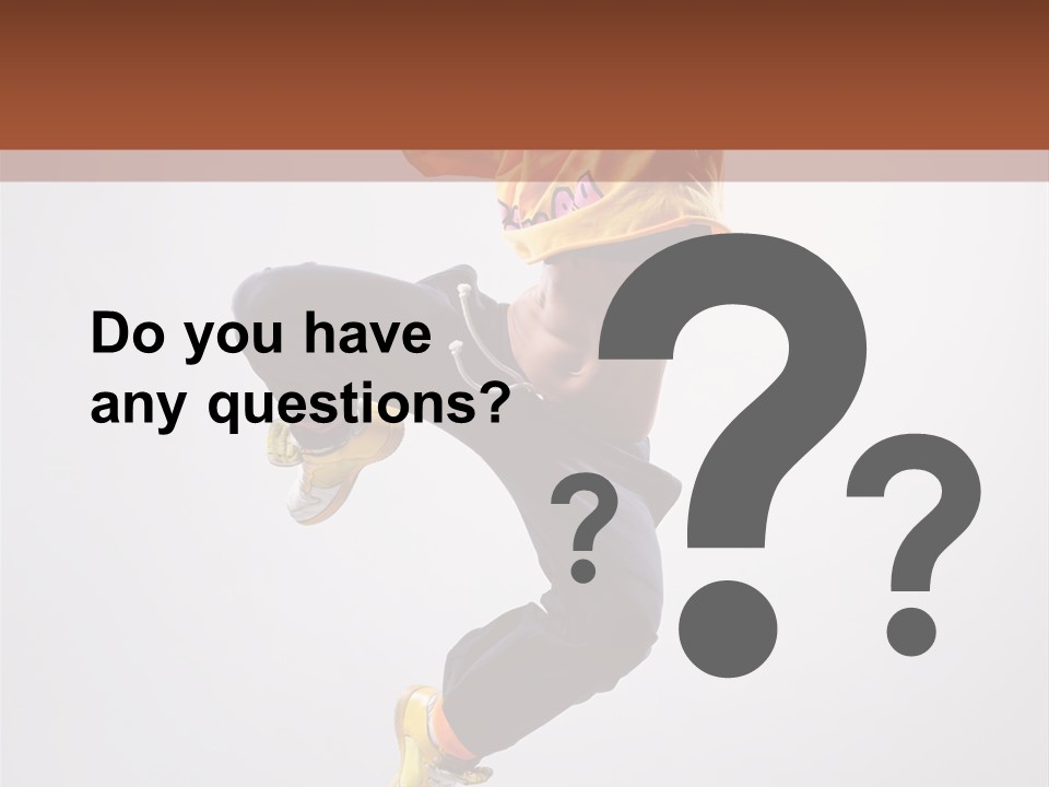 Acrobat Color Funky PowerPoint Template