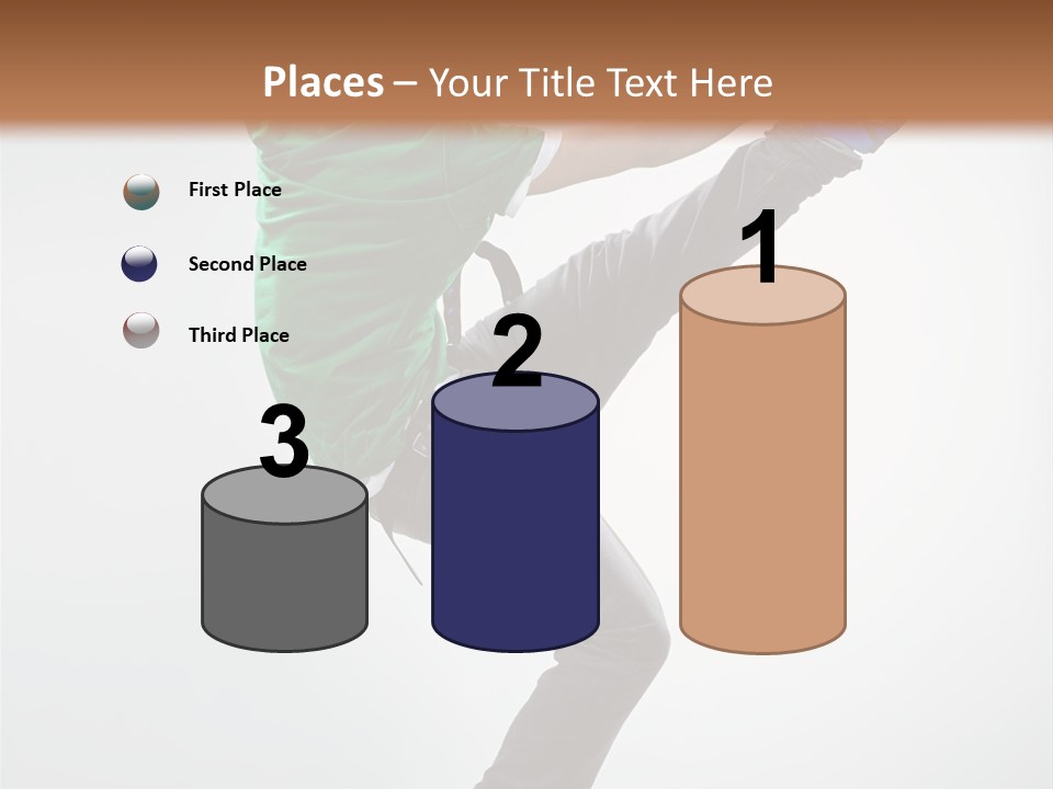 Adult Dancer Rap PowerPoint Template