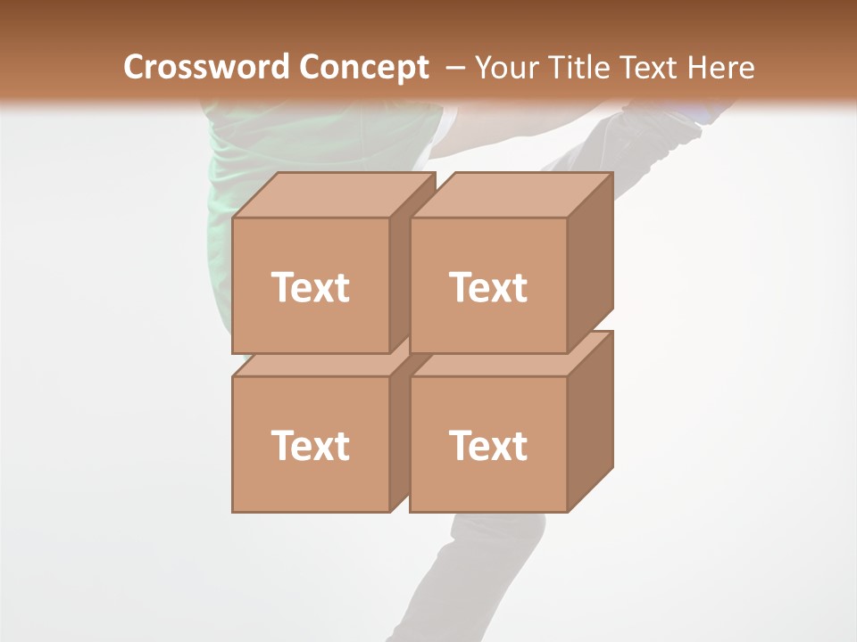 Adult Dancer Rap PowerPoint Template