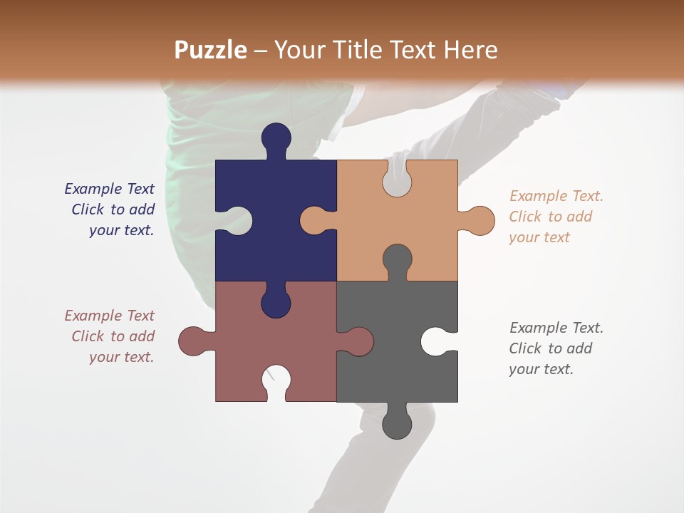 Adult Dancer Rap PowerPoint Template