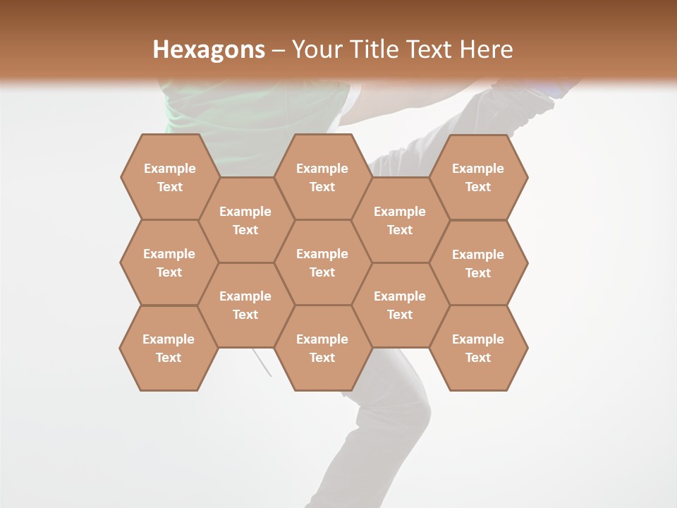 Adult Dancer Rap PowerPoint Template