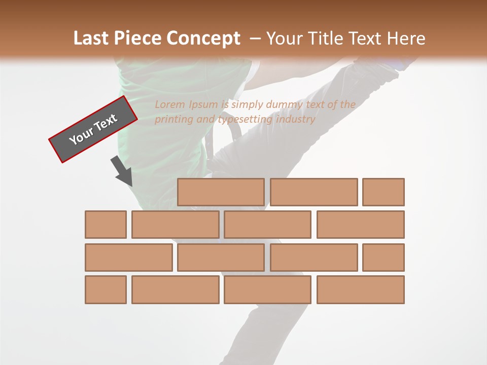 Adult Dancer Rap PowerPoint Template