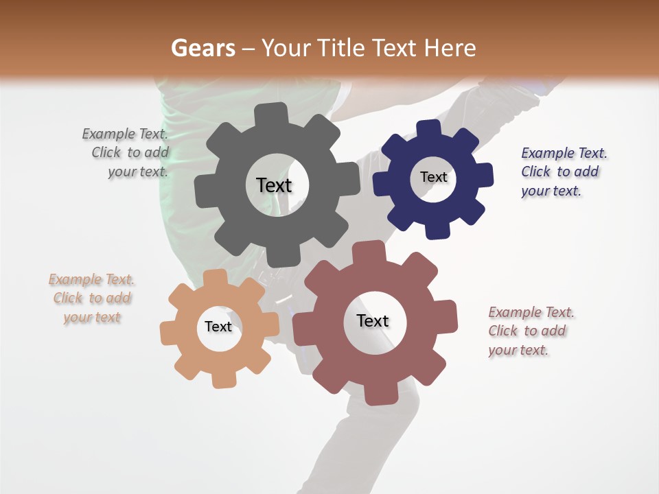 Adult Dancer Rap PowerPoint Template