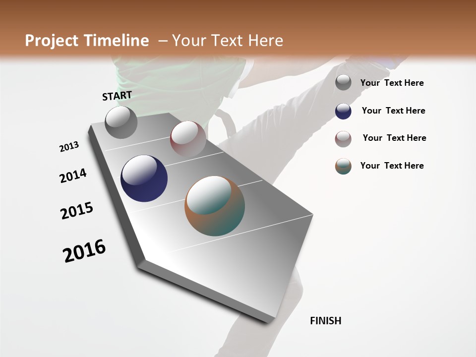 Adult Dancer Rap PowerPoint Template