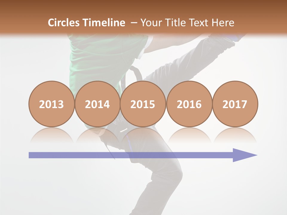 Adult Dancer Rap PowerPoint Template