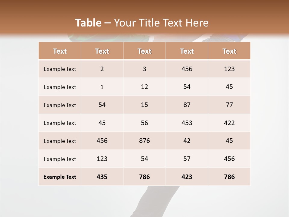 Adult Dancer Rap PowerPoint Template