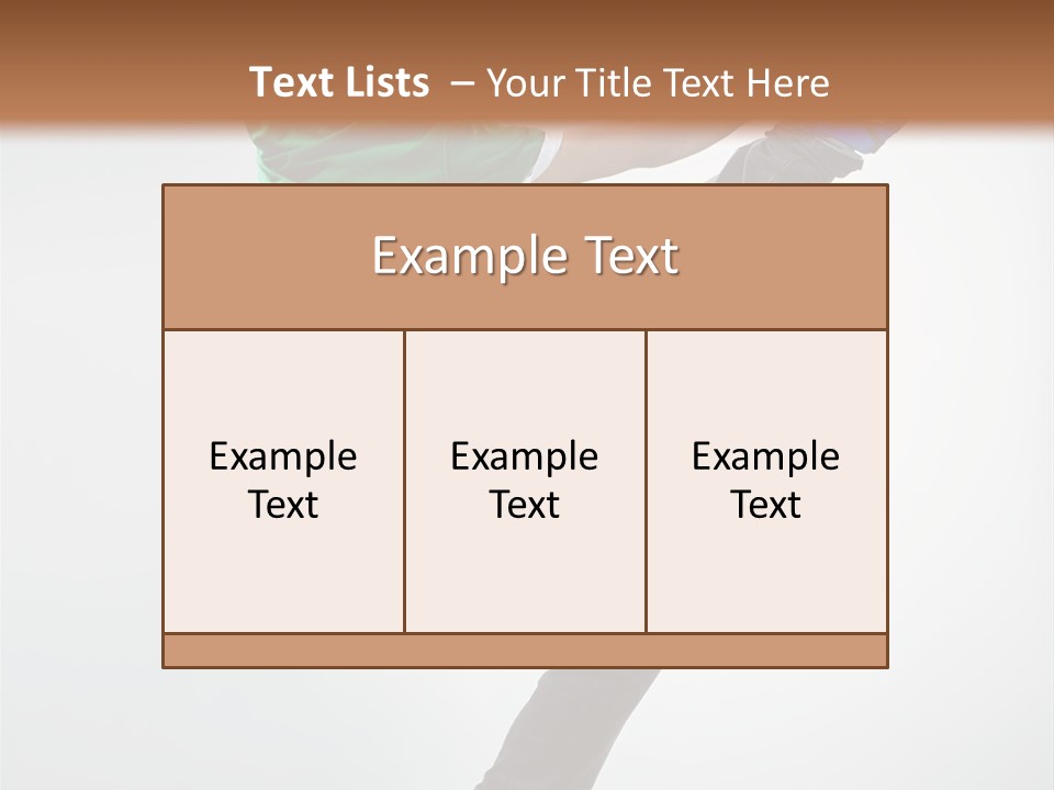 Adult Dancer Rap PowerPoint Template