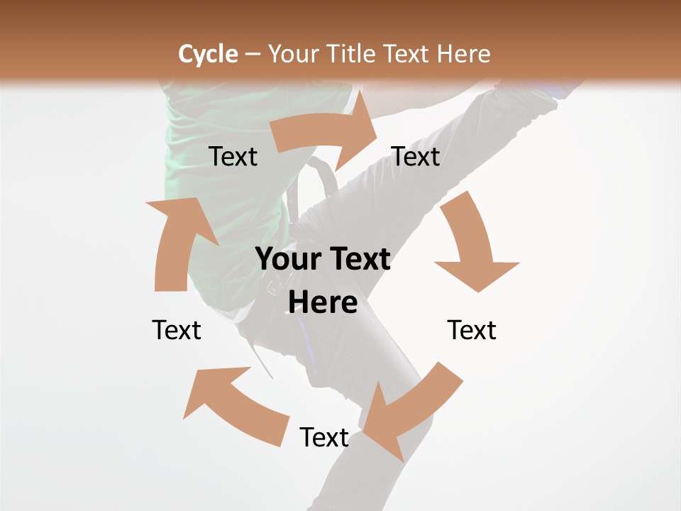 Adult Dancer Rap PowerPoint Template