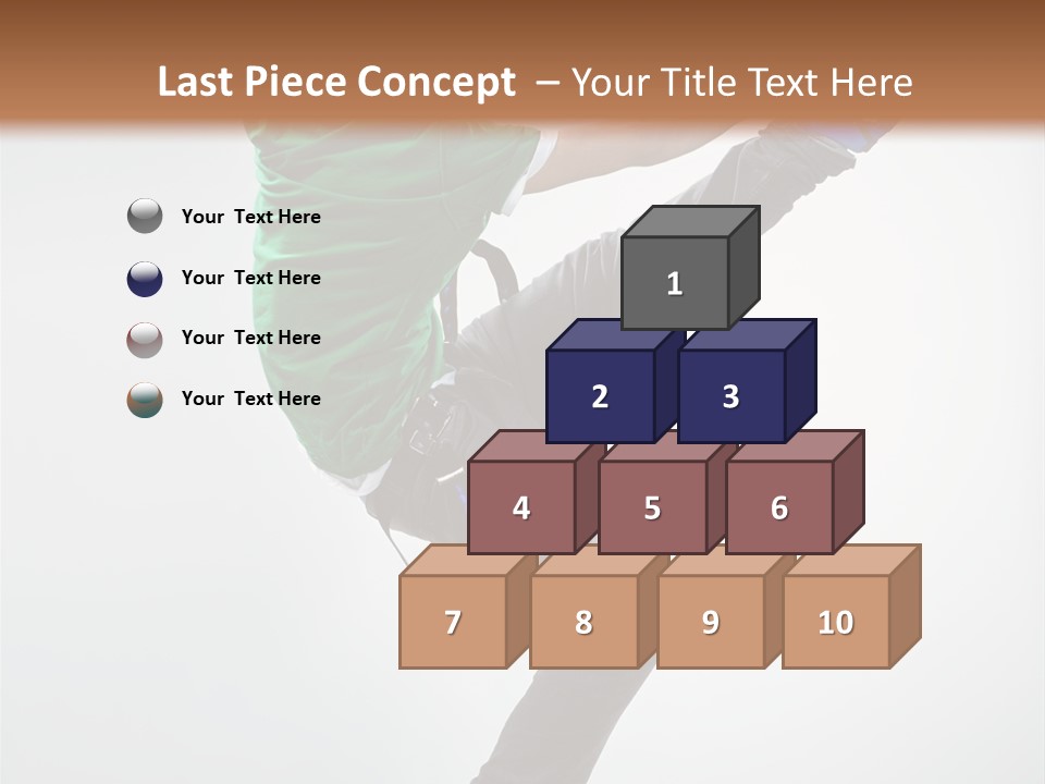 Adult Dancer Rap PowerPoint Template