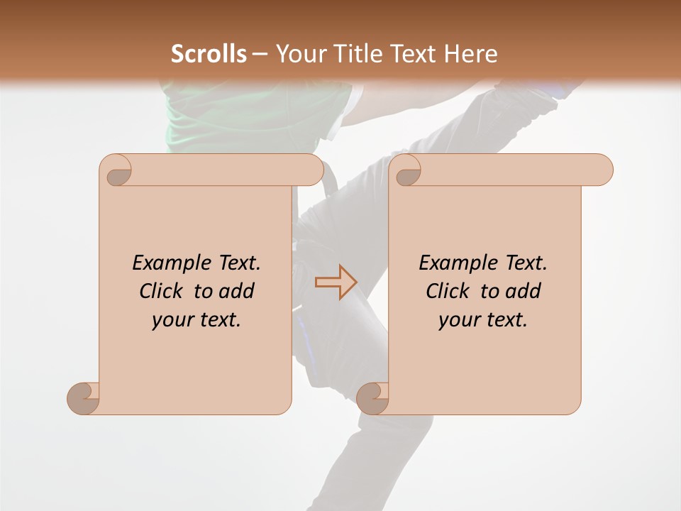 Adult Dancer Rap PowerPoint Template