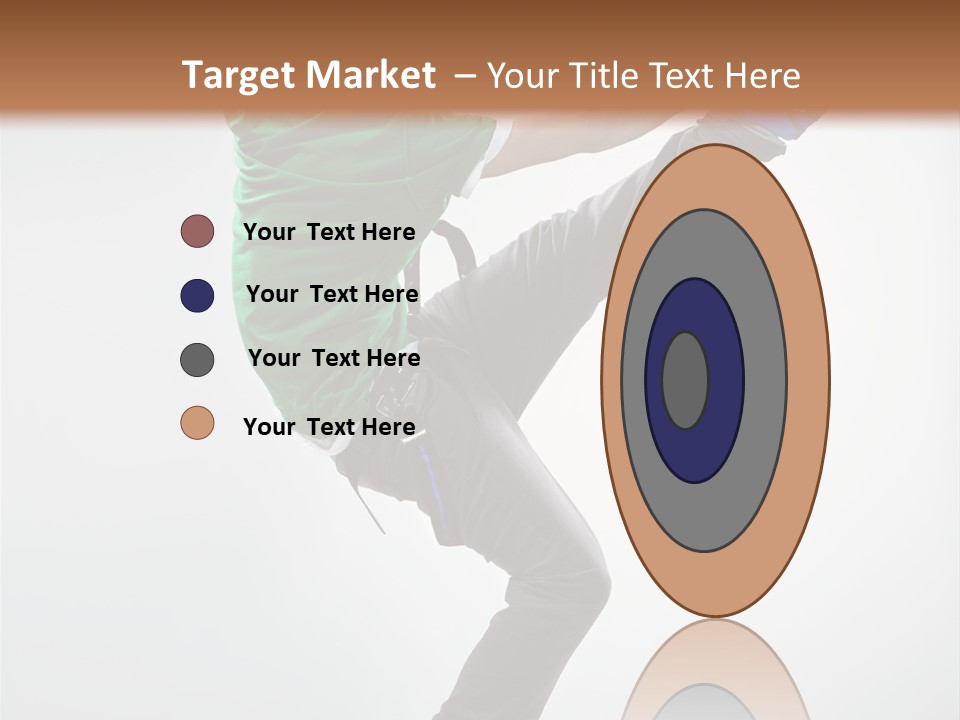 Adult Dancer Rap PowerPoint Template