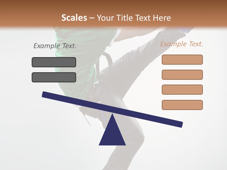 Adult Dancer Rap PowerPoint Template