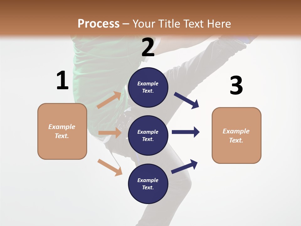 Adult Dancer Rap PowerPoint Template