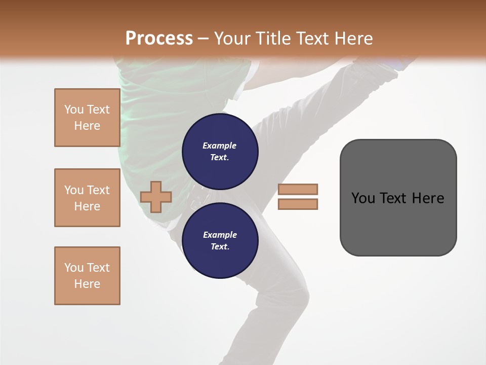 Adult Dancer Rap PowerPoint Template