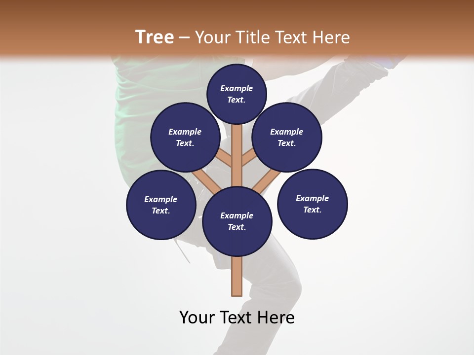 Adult Dancer Rap PowerPoint Template