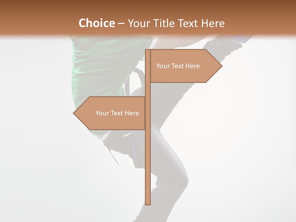 Adult Dancer Rap PowerPoint Template