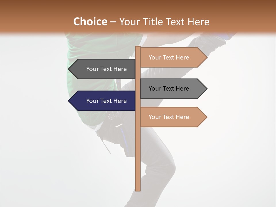 Adult Dancer Rap PowerPoint Template