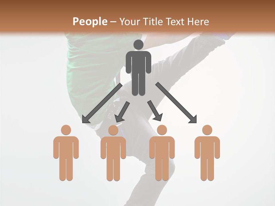 Adult Dancer Rap PowerPoint Template