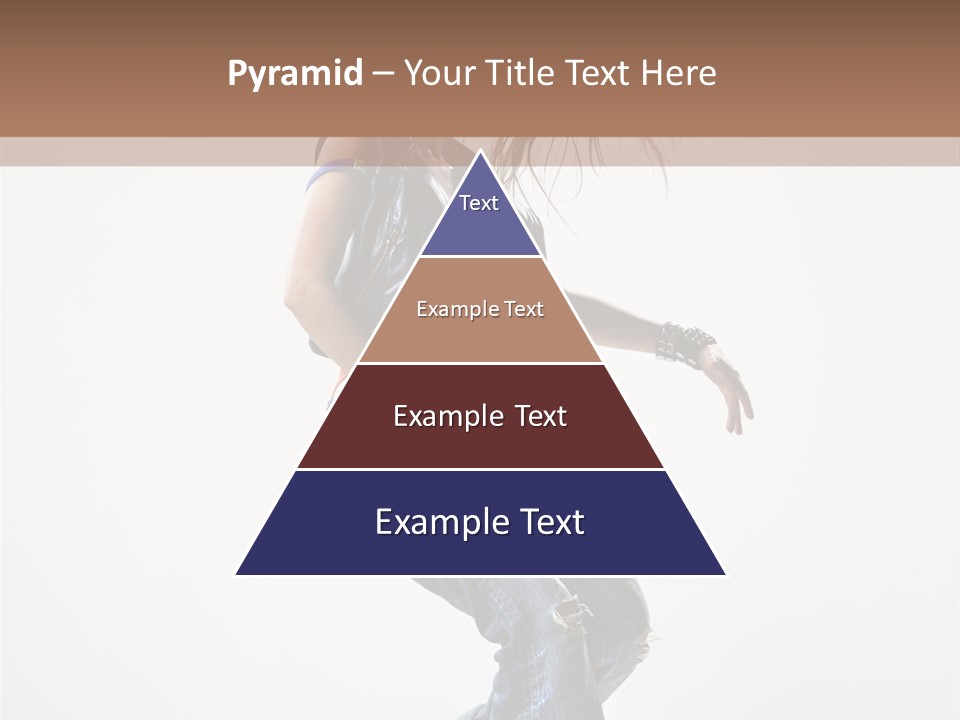 Fashion Posing Human PowerPoint Template