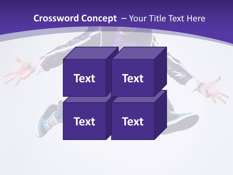 Sensuality One Gymnastic PowerPoint Template