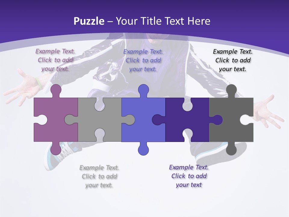 Sensuality One Gymnastic PowerPoint Template