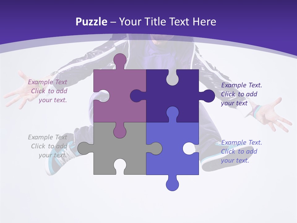 Sensuality One Gymnastic PowerPoint Template