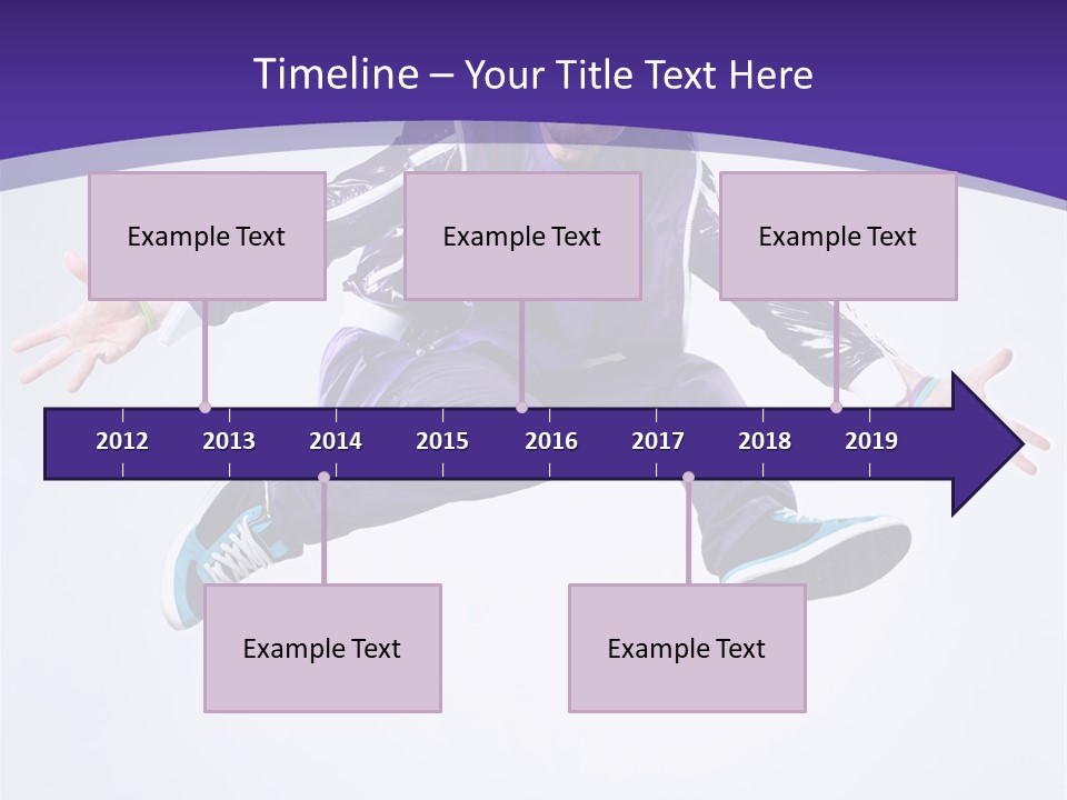 Sensuality One Gymnastic PowerPoint Template