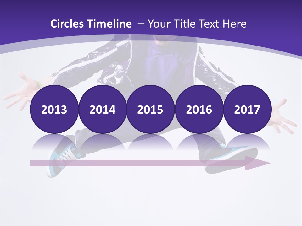 Sensuality One Gymnastic PowerPoint Template