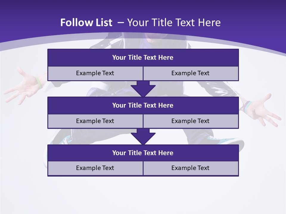 Sensuality One Gymnastic PowerPoint Template