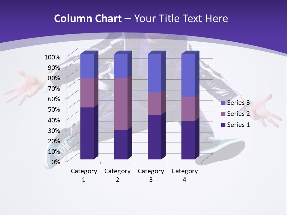 Sensuality One Gymnastic PowerPoint Template