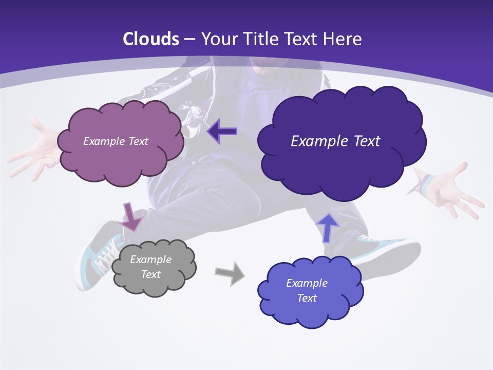 Sensuality One Gymnastic PowerPoint Template