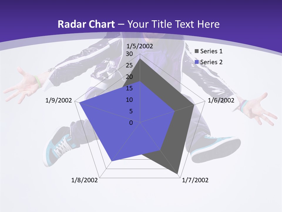 Sensuality One Gymnastic PowerPoint Template